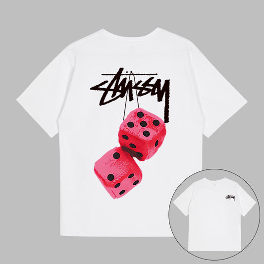 Stussy Dice T-Shirt, White