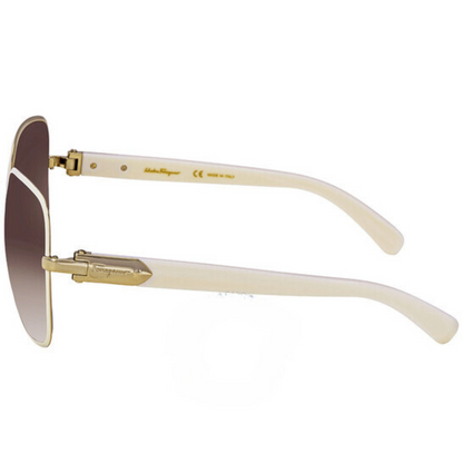 SALVATORE FERRAGAMO  Brown Square Ladies Sunglasses Item No. SF150S 721 59