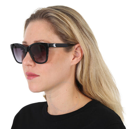 CALVIN KLEIN  Grey Gradient Square Ladies Sunglasses Item No. CKJ22608S 001 54